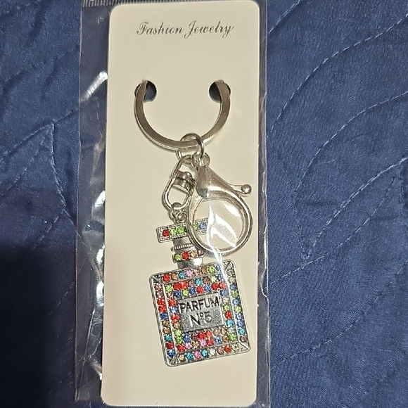 Fashion Jewelry Accessories - Fashion Jewelry Colorful Perfume Bottle Keychain Bag Charm New